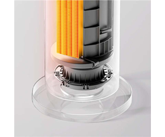 Xiaomi | Ventiliatoriaus šildytuvas EU | BHR8228EU | Bokšto ventiliatorius | 1200/2000 W| Baltas