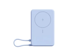 „Xiaomi“ magnetinė išorinė baterija 10000 su įmontuota | 10000 mAh | Mėlyna