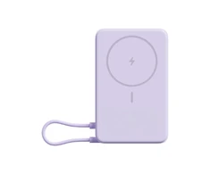 „Xiaomi“ magnetinė išorinė baterija 10000 su įmontuota | 10000 mAh | Violetinė