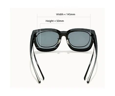 Akiniai nuo saulės Xiaomi Polarized Fitover Sunglasses, poliarizuoti, dedami ant korekcinių akinių