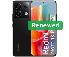 Xiaomi Renewed | Grade A | Redmi Note 13 Pro 5G | 256 GB | Midnight Juodas | 5G | O