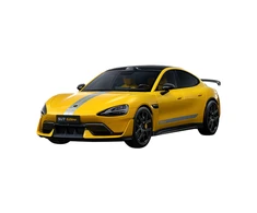 Xiaomi SU7 Ultra 1:18 Die-cast Model Car | Lightning Geltona | Zinc alloy, ABS, SAN, PVC