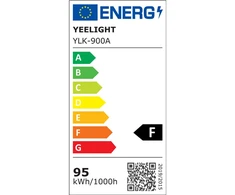 Yeelight Motion sensor spintos šviesa YLCG002 100 lm 1.8 W 2700 K Juodas 20cm ilgis 5 V