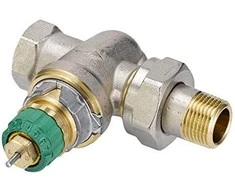 Dinaminis termostatinis ventilis Danfoss, RA-DV tiesus DN15
