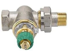 Dinaminis termostatinis ventilis Danfoss, RA-DV tiesus DN15