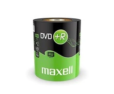 Maxell DVD + R 4.7 GB 16x 100 vienetų (275737.30.TW)