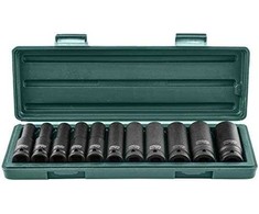 JONNESWAY LONG IMPACT SOCKET RINKINYS 11 vnt. 1/2 "S03AD4111S