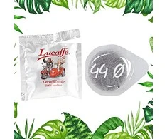 Kawa Lucaffe DECAFFEINATO 44m ESE sistemos kavos šaukšteliai 150 vnt.