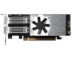 Kontroler Triton QNAP QXG-100G2SF-E810 karta jungiama į tinklą Wewnętrzny Włókno 100000 Mbit/s