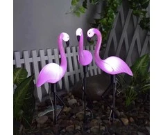 Solar garden lamp - flamingo Gardlov 21151