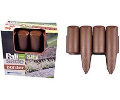Prosperplast Palisade Garden Border 2500 x 228/130mm raudona (IPBO-R222)