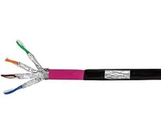 LogiLink Logilink Erdverlegekabel S/FTP Cat7 AWG23 1000MHz schw. 100m
