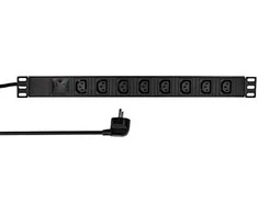 LogiLink 19" 1U 8x IEC320 C13 2m (PDU8A01)