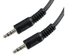 Kabelis 2GO Jack 3.5mm - Jack 3.5mm 1.5m juoda (351021)
