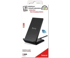 2GO 797330, Vidinis, USB, 9 V, Belaidis įkrovimas, Juoda