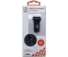 Įkroviklis 2GO 2GO USB KFZ-Ladegerät 24V 1000mA USB-A juodas