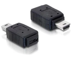 Delock Adapteris USB mini vyriškas > USB micro-A+B moteriškas
