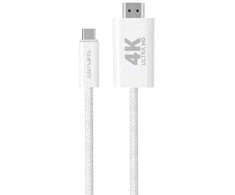 4Smarts USB-C į HDMI laidas 2m baltas (baltas)