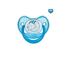 CANPOL čiulptukas silikoninis ortodontinis Night Dreams 6-18m 22/501