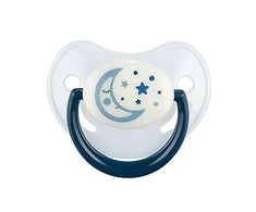 CANPOL čiulptukas silikoninis ortodontinis Night Dreams 6-18m 22/501