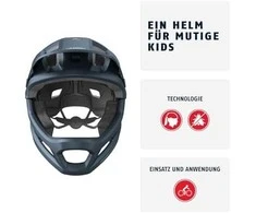 Abus Germany Šalmas Abus YouDrop FF midnight mėlynas-S (48-55)