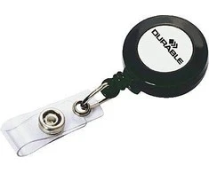 Laikiklis vardinei kortelei DURABLE (suspaudžiamas užsegimas)