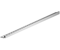 Profiliuotis ACO ShowerStep, metalo matinė, 1490/12.5/36 mm, kairinis