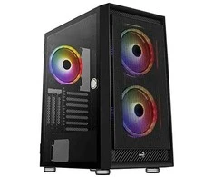Aerocool Graphite v3 Midi-Tower - juodos spalvos