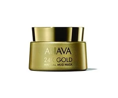 AHAVA 24K Gold Mineral Mud Mask aukso mineralinė purvo kaukė, 50 ml