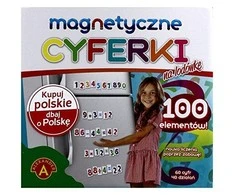 Alexander Magnetinės šaldytuvo raidės 100 gabalų