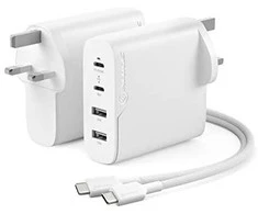 Brūkšnys Alogic WCG4X100 2x USB-A 2x USB-C 5 A (WCG4X100- ES)