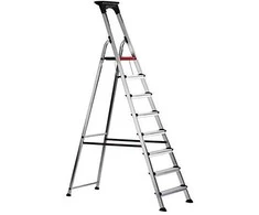 Aliuminės A tipo vienpusės kopėčios Double Decker ALTREX 8 pakopos