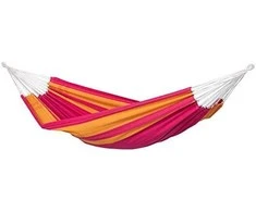 Amazonas Santana Single Hammock, 200x120 cm, 150 kg, Rožinė