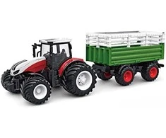 Amewi Amewi RC Traktor mit Viehtransporter LiIon 500mAh baltas/6+