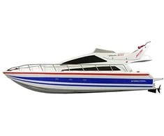Amewi Amewi HL jachta Atlantic L 73cm, MHz, 23 km/baltas/blau/raudona