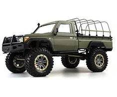 Amewi Amewi AMXRock RCX10PS šliaužiojimo pikapas, karinis, žalias, 1:10, RTR, gra