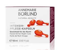 Annemarie Borlind Facial Oil For Night Care Ampules intensyvios naktinės priežiūros aliejaus kapsulės veidui, 18 ml