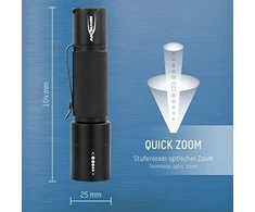 Žibintai Ansmann Ansmann M100F - žibintuvėlis - juoda