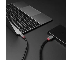 USB Kabelis - LINDY Anthra Line USB 3.2 Type C į Micro-B Laidas, M/M, 5Gbps, 1 m, Juodas