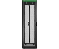 Schneider Electric APC EASY RACK 600mm/42U/1200mm SU STOGU,ŠONINIU PLOKŠTU,RATURIAIS,KOJĖJAIS IR 4 KRONKLIAIS, BE APAČIO, Juodas