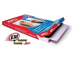 Lipnios etiketės Apli, A4, 105x148mm, 4 etiketės lape, 100 lapų, baltos spalvos