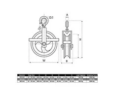 Linotech STATYBINIS BLAKAS 125mm 500kg