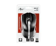 ART MY AM-97A belaidė optinė pelė USB AM-97A juodas