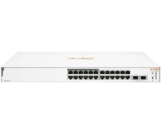 Šakotuvas „Hewlett Packard“ (HP) „HPE Networking Instant On 1830“ 26 prievadų „PoE+“ jungtis [24x Gigabit LAN, 2x SFP, „PoE+ 195W“]