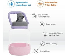 Asobu - The Barkely Bowl Bottle 1500ml - pink - (84259104617)