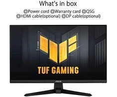 Monitorius ASUS TUF GAMING VG249QM1A / 60.5 CM (23.8") / 1920x1080 / 270 Hz / 1ms
