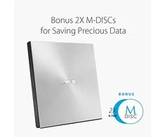 Asus | SDRW-08U7M-U | Sąsaja USB 2.0 | DVD±RW | CD skaitymo greitis 24 x | CD įrašymo greitis 24 x | Sidabras | Stalinis kompiuteris / Nešiojamasis kompiuteris