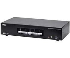 Aten | 4 prievadų USB 3.0 4K DisplayPort trijų ekranų KVMP komutatorius | CS1964