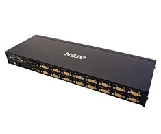 Aten | 16 prievadų PS/2-USB VGA KVM jungiklis su Daisy-Chain prievadu ir USB periferiniu palaikymu | CS1716A