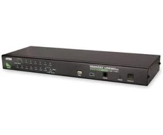 Aten | 16 prievadų PS/2-USB VGA KVM jungiklis su Daisy-Chain prievadu ir USB periferiniu palaikymu | CS1716A